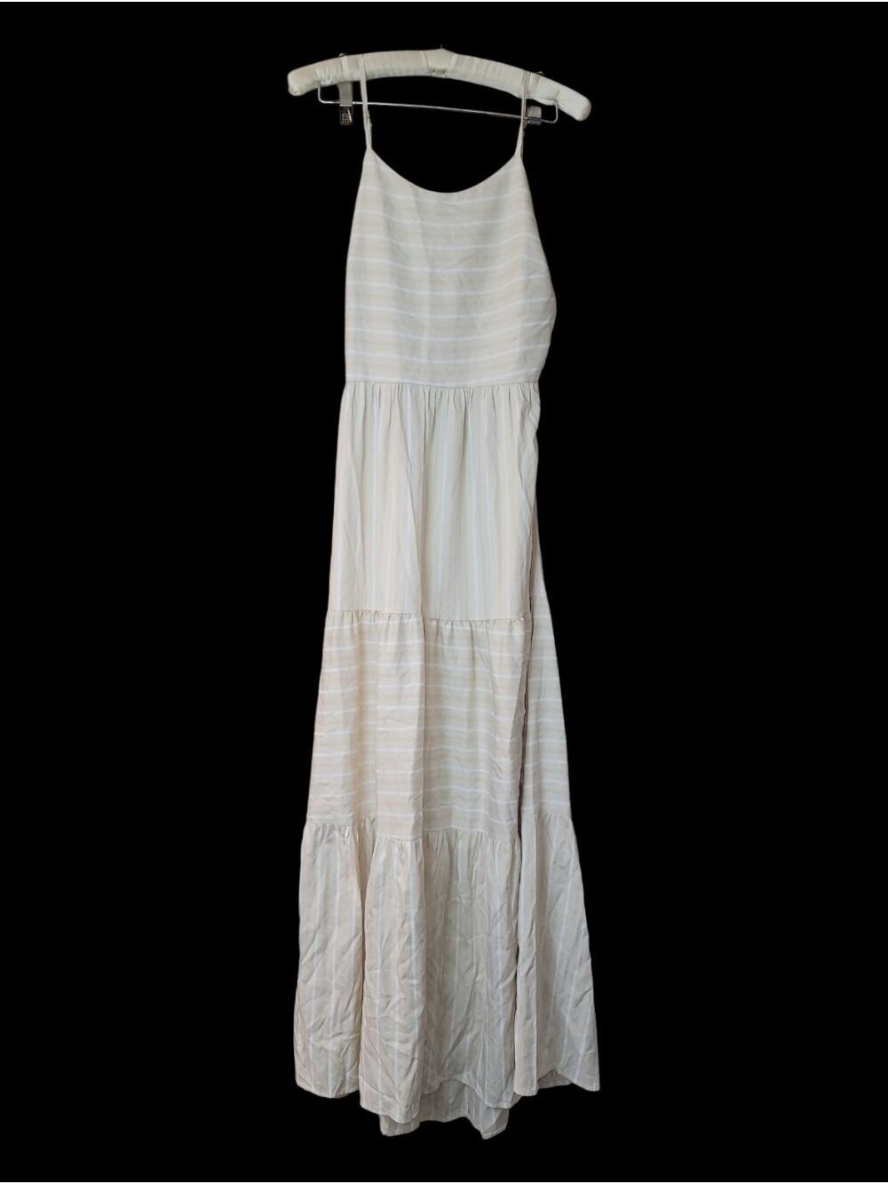 Cozy Co By Cozy Casual Striped Maxi Dress Boho Chic S